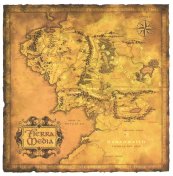 Tolkien - foto27-mapa Tierra Media