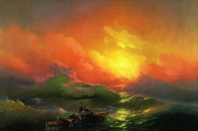 Aivazovsky - La novena ola 1850 - mediano