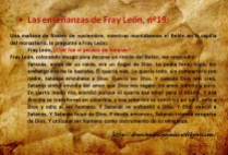 Las enseñanzas de Fray León nº19