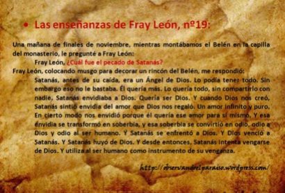 Las enseñanzas de Fray León nº19