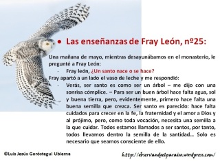 Las enseñanzas de Fray León nº25