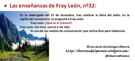 Las enseñanzas de Fray León nº32